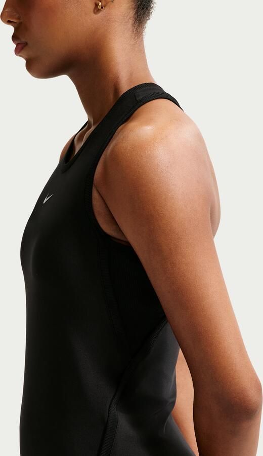 Nike Victory Dri-FIT tennistanktop voor dames Zwart - Foto 5