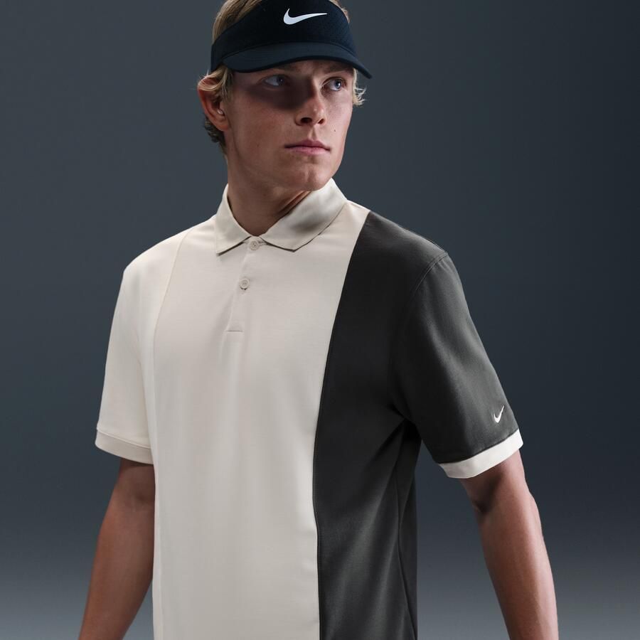 Nike Victory+ golfpolo voor heren Bruin - Foto 4