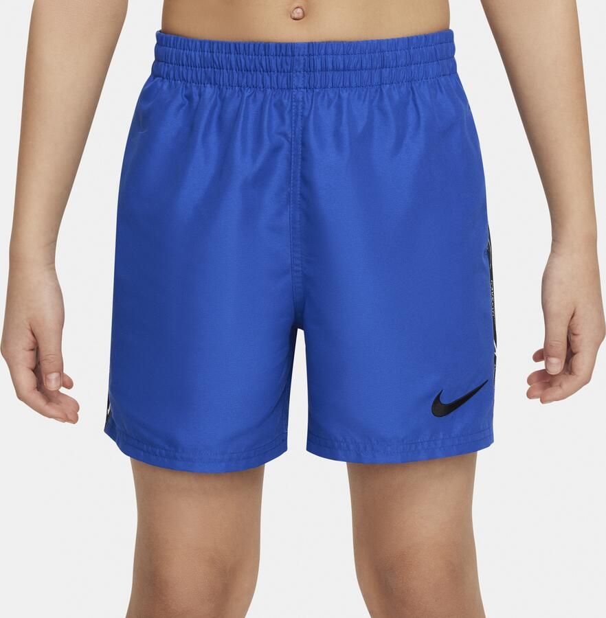 Nike Volley zwembroek voor jongens (10 cm) Blauw - Foto 4