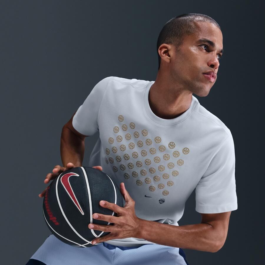 Nike 2024 Olympische Spelen Team USA Tee Gray Heren - Foto 2