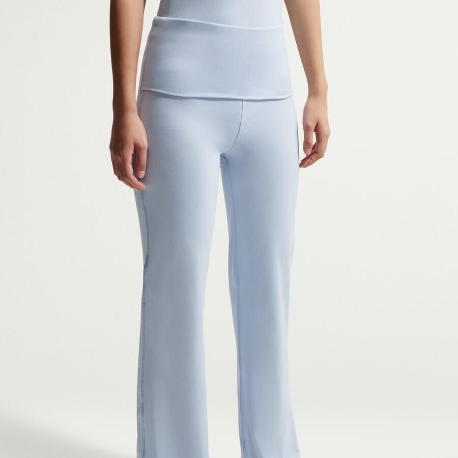 Nike wijduitlopende damesbroek Blauw