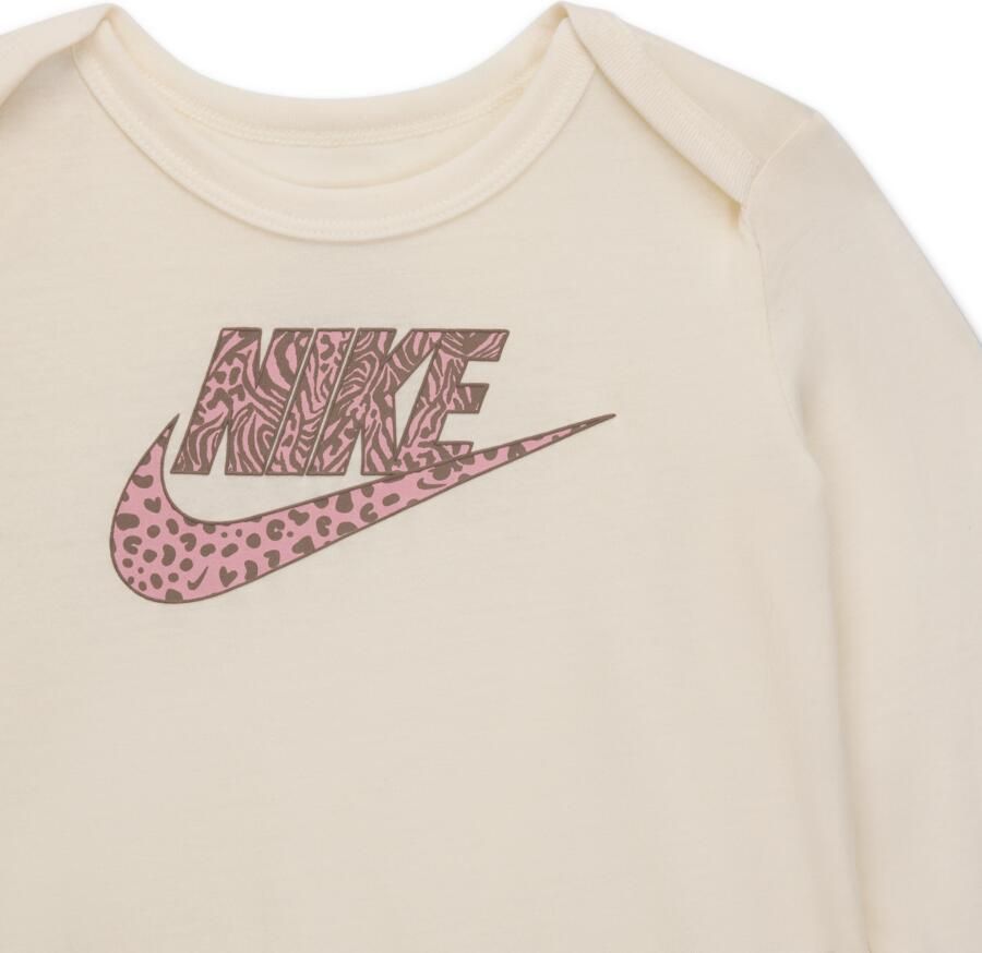 Nike Wild Warmth Babyset met rompertje en legging (0-9 maanden) Roze
