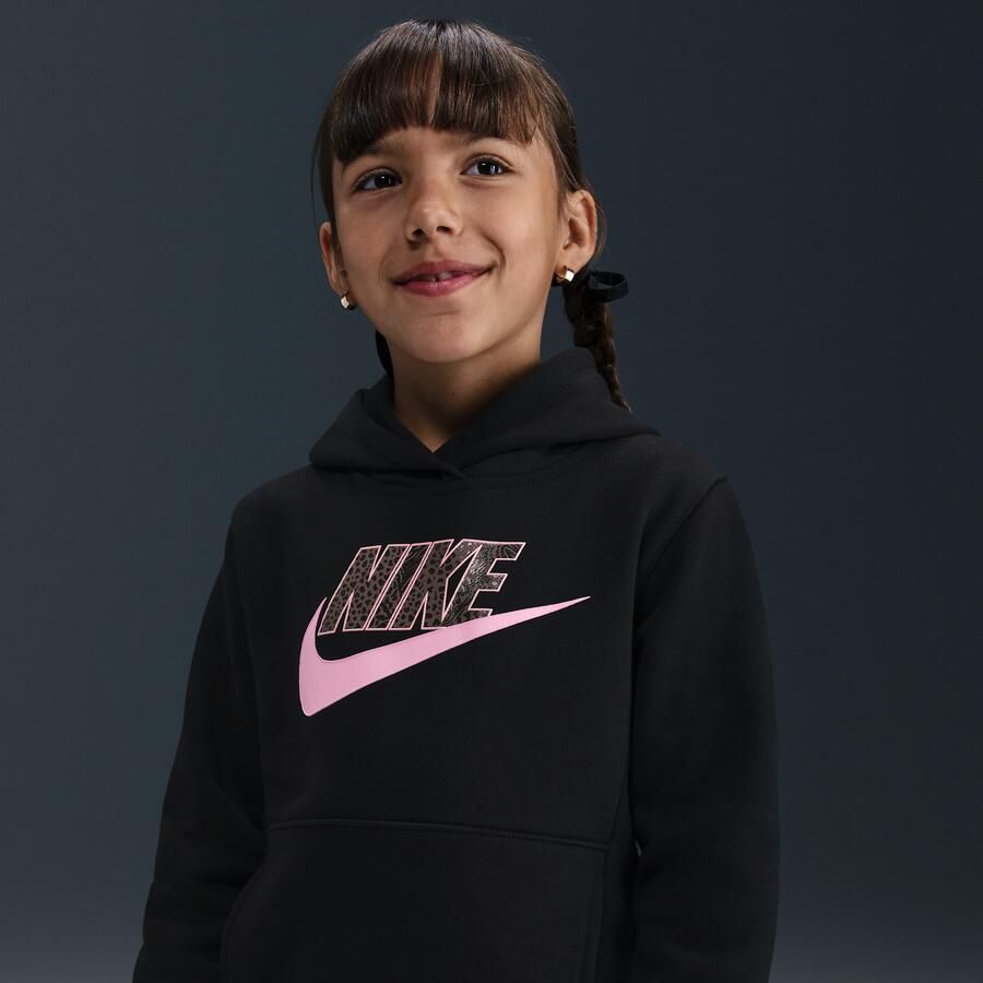 Nike Wild Warmth hoodie voor kleuters Zwart - Foto 4