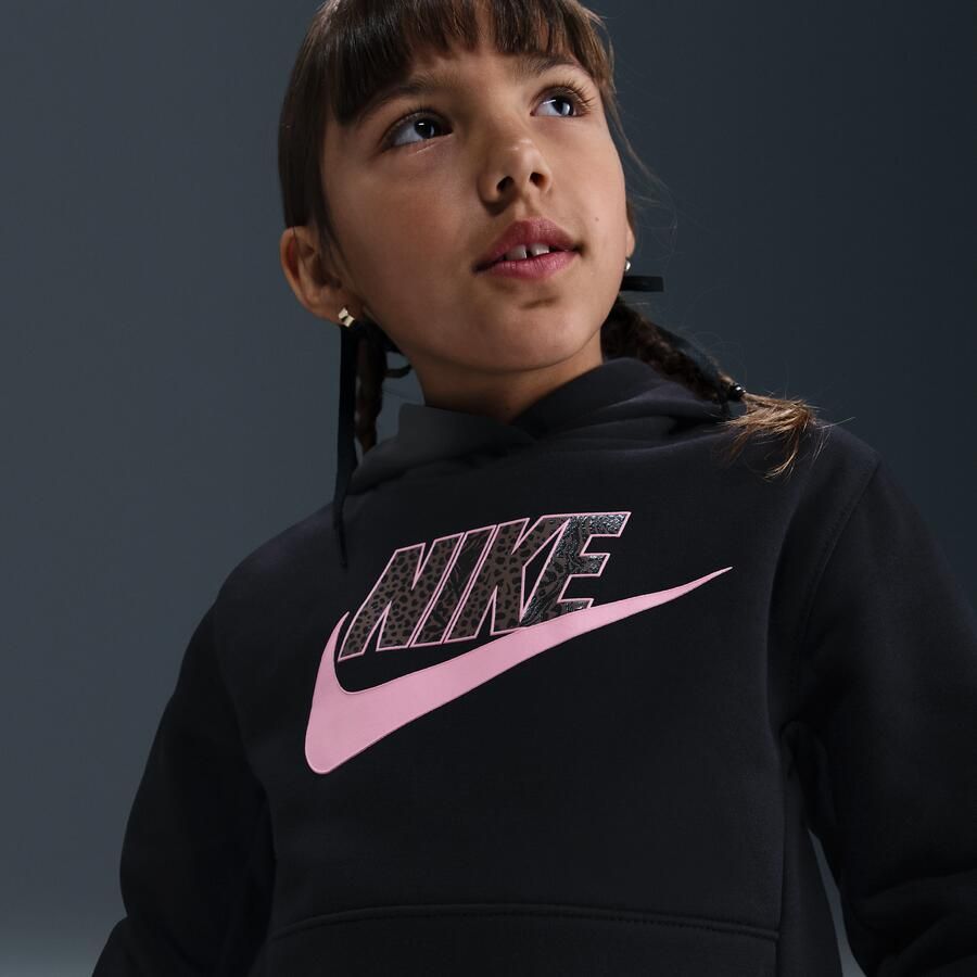 Nike Wild Warmth hoodie voor kleuters Zwart - Foto 2
