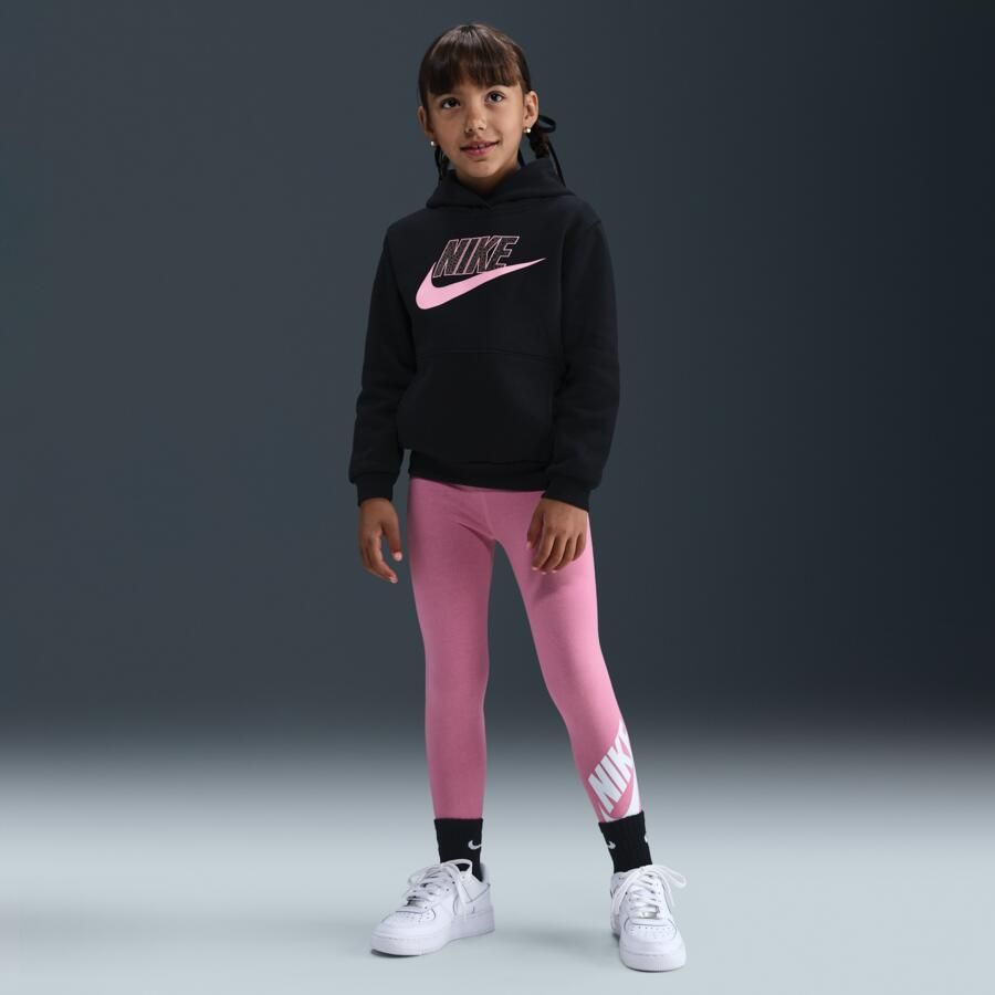 Nike Wild Warmth hoodie voor kleuters Zwart - Foto 3