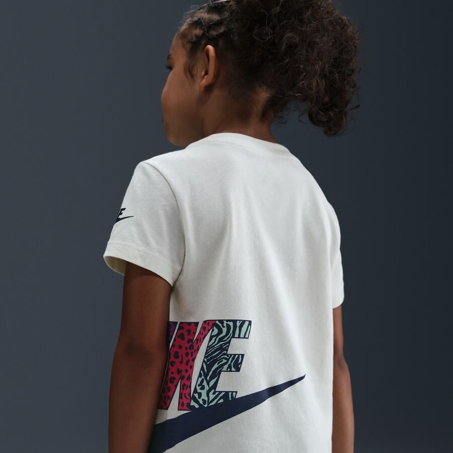 Nike Wild Warmth T-shirt met graphic voor kleuters Bruin