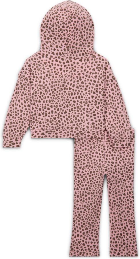 Nike Wild Warmth tweedelige geribde babyset (12-24 maanden) Roze - Foto 2