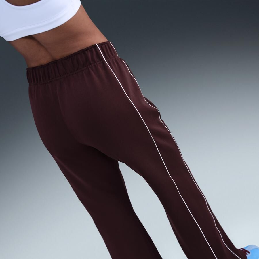 Nike Windrunner aansluitende knit damesbroek met halfhoge taille Rood - Foto 2