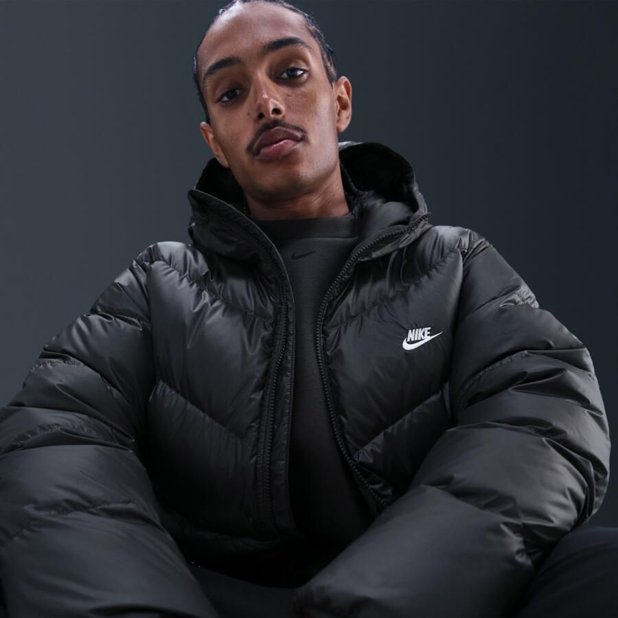 Nike Windrunner donsjack voor heren Grijs - Foto 2