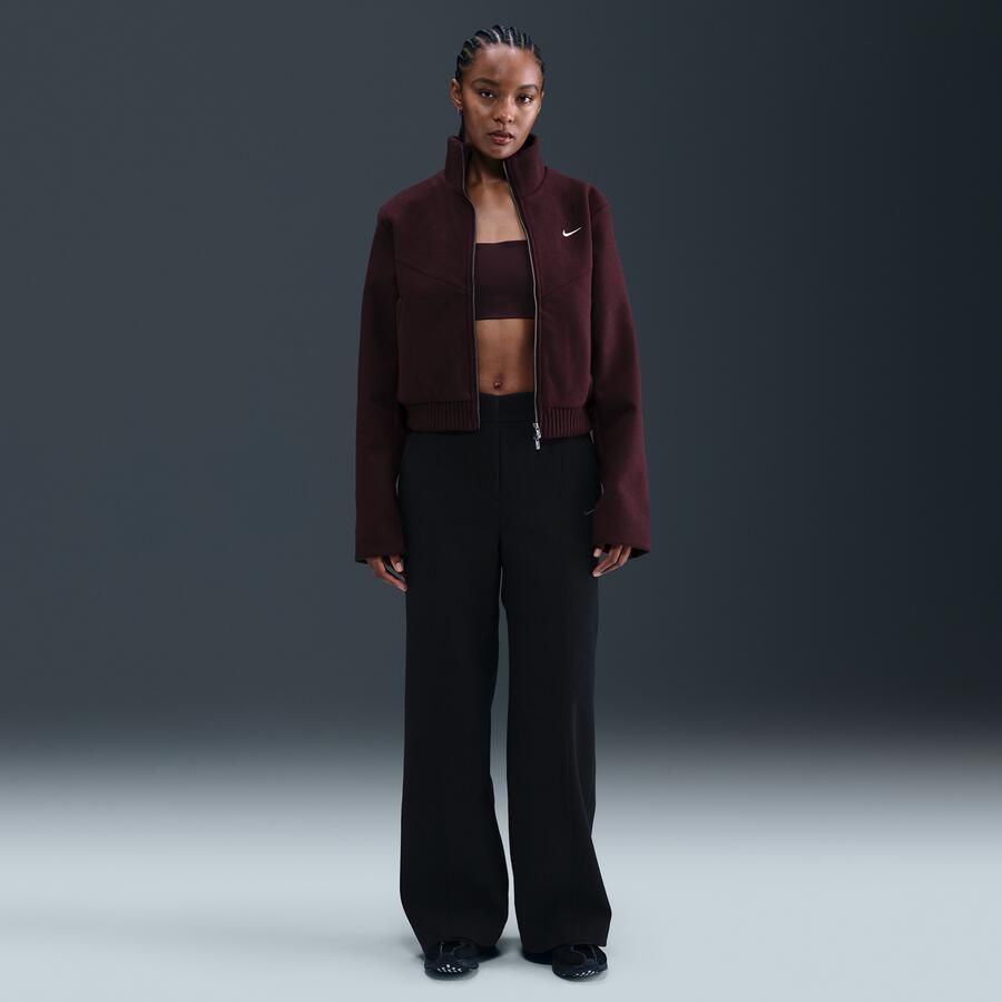 Nike Windrunner getailleerde damesjack Rood - Foto 3