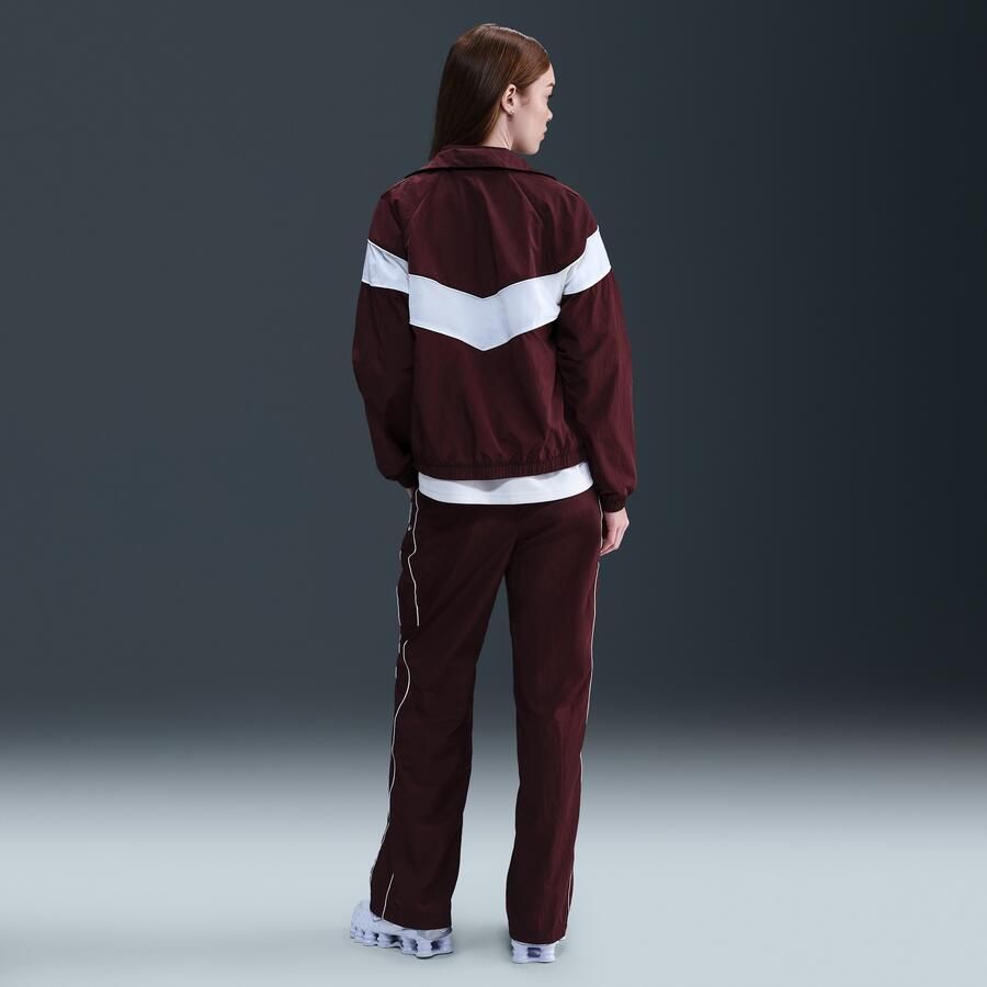 Nike Windrunner geweven damesbroek met hoge taille en open zomen Rood - Foto 3
