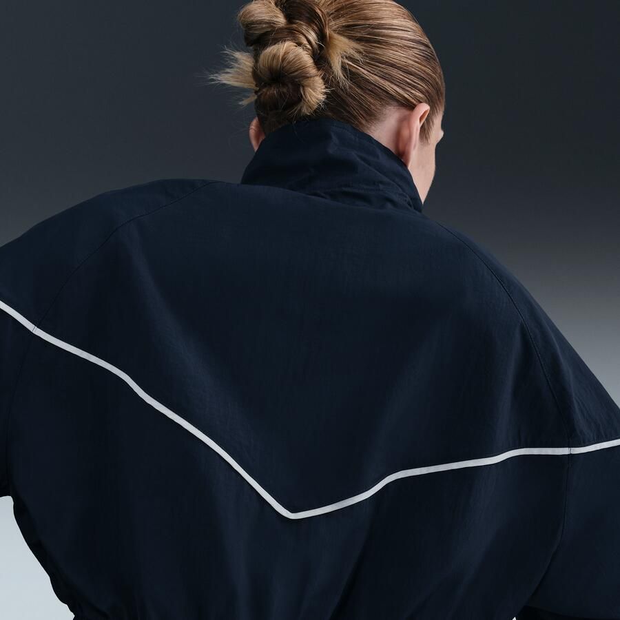 Nike Windrunner geweven damesjack Blauw