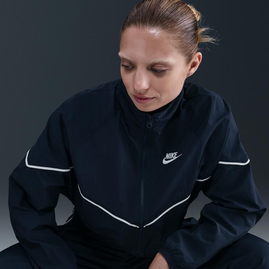 Nike Windrunner geweven damesjack Blauw - Foto 2