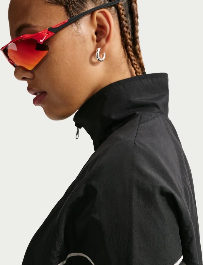 Nike Windrunner geweven damesjack Zwart - Foto 3