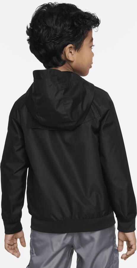 Nike Sportswear Windrunner kleuterjack met rits Zwart - Foto 4