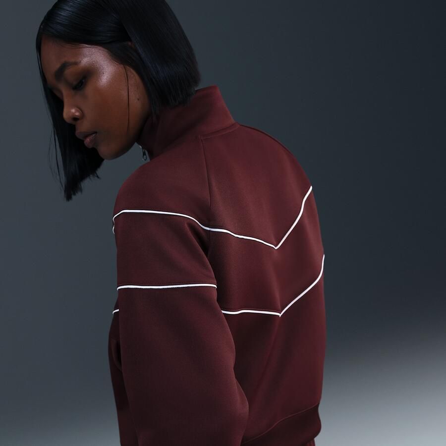 Nike Windrunner Knit damesjack Rood