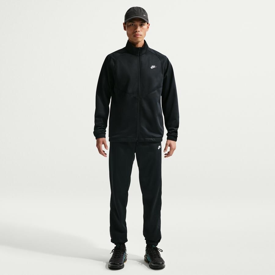 Nike Windrunner poly-knit trainingspak voor heren Zwart - Foto 4
