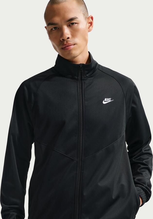 Nike Windrunner poly-knit trainingspak voor heren Zwart - Foto 3