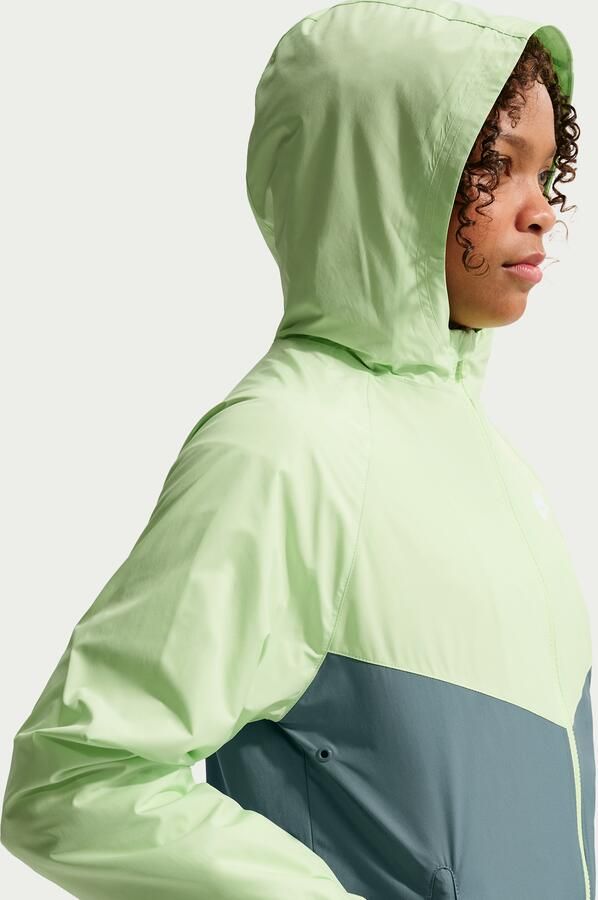 Nike Windrunner Repel kinderjack met capuchon Groen - Foto 3