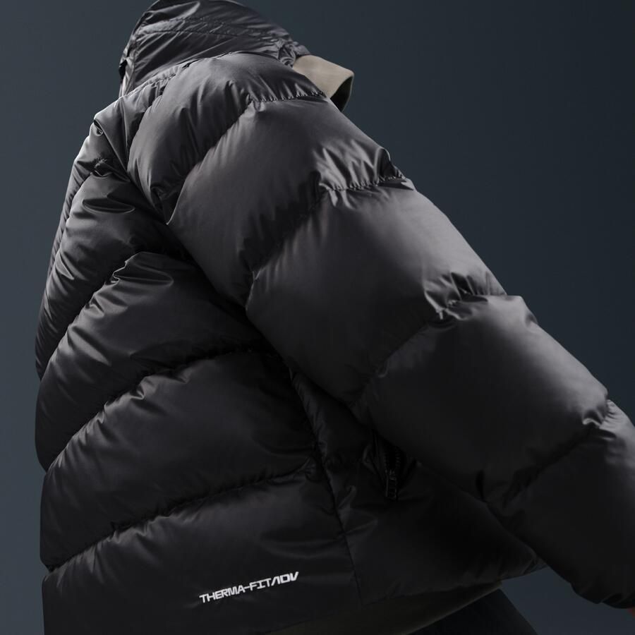 Nike Windrunner statement donsjack voor heren Zwart - Foto 2