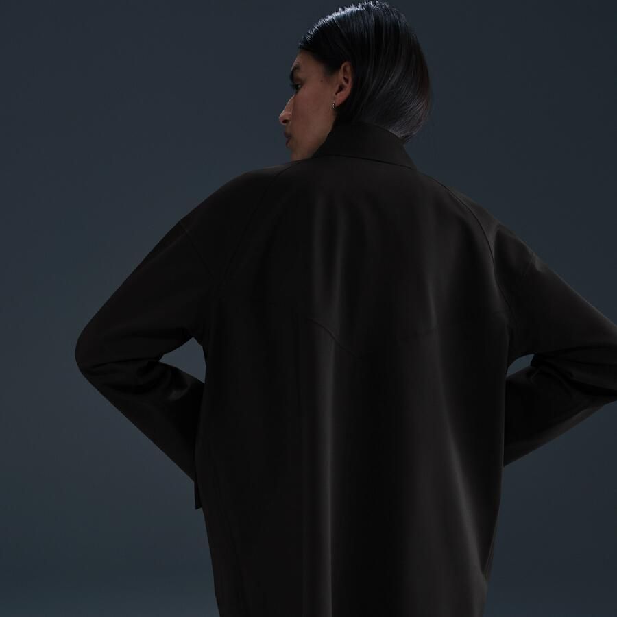 Nike Windrunner Storm-FIT ADV oversized trenchcoat voor dames Zwart