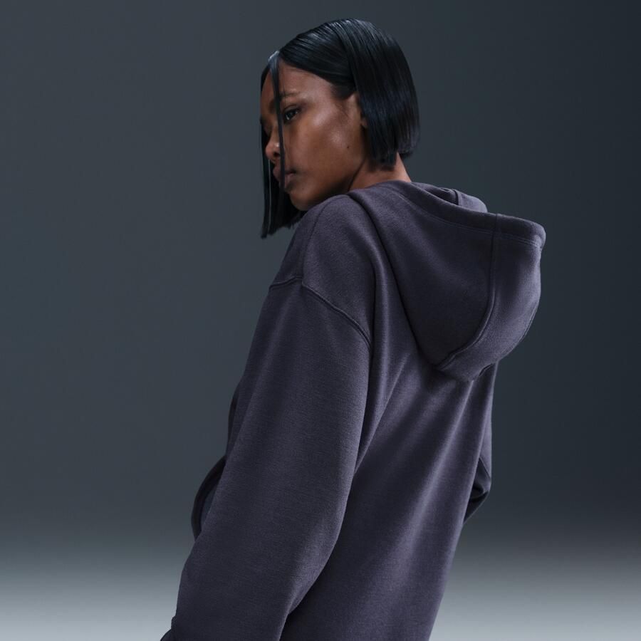 Nike Wool Classic hoodie Paars - Foto 3