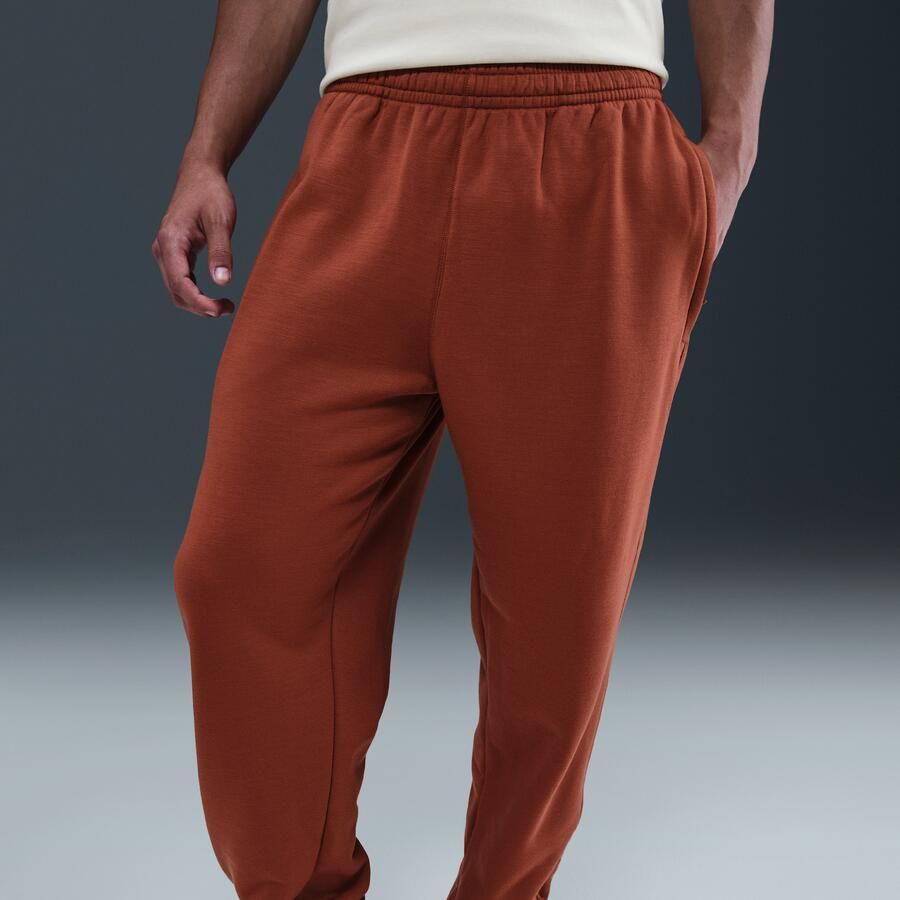 Nike Wool Classics fleecebroek met open zoom Rood