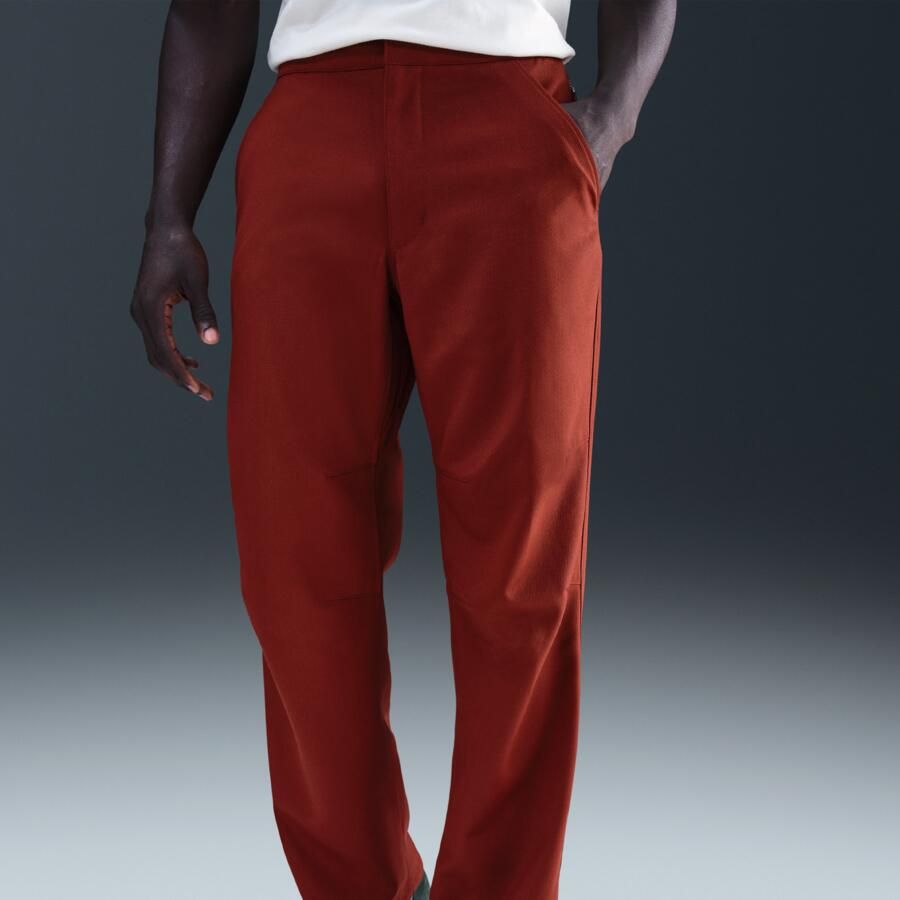 Nike Wool Classics geweven broek Rood