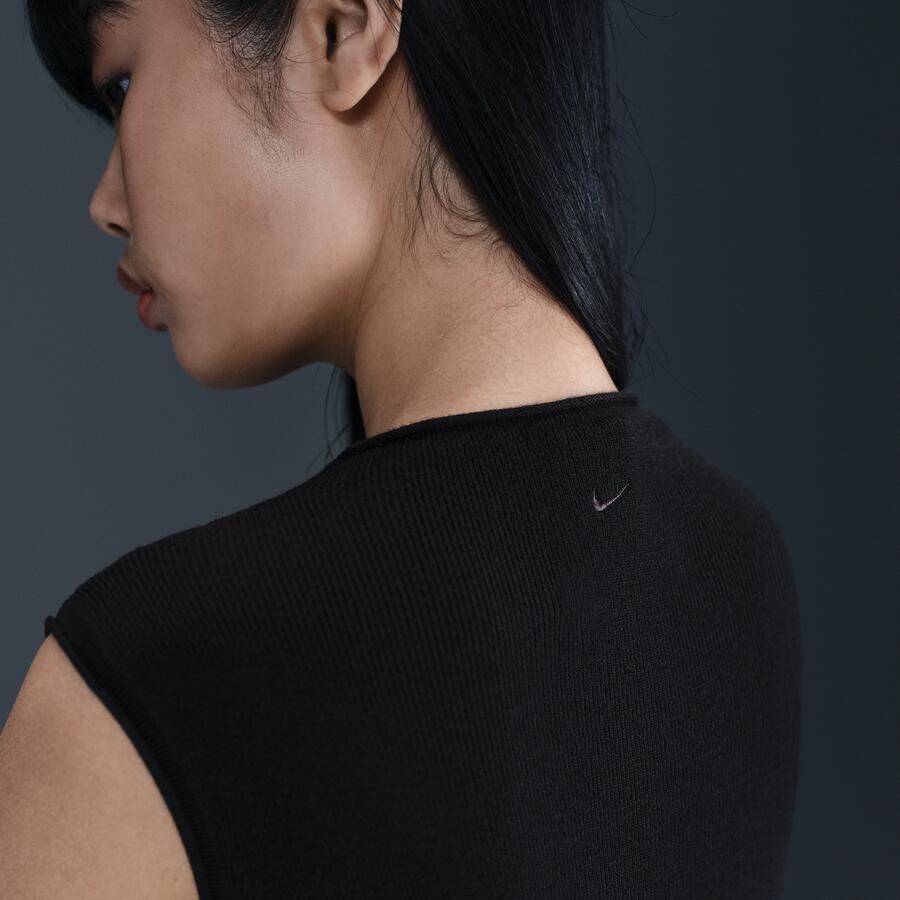 Nike Wool Classics knit jurk Zwart - Foto 2