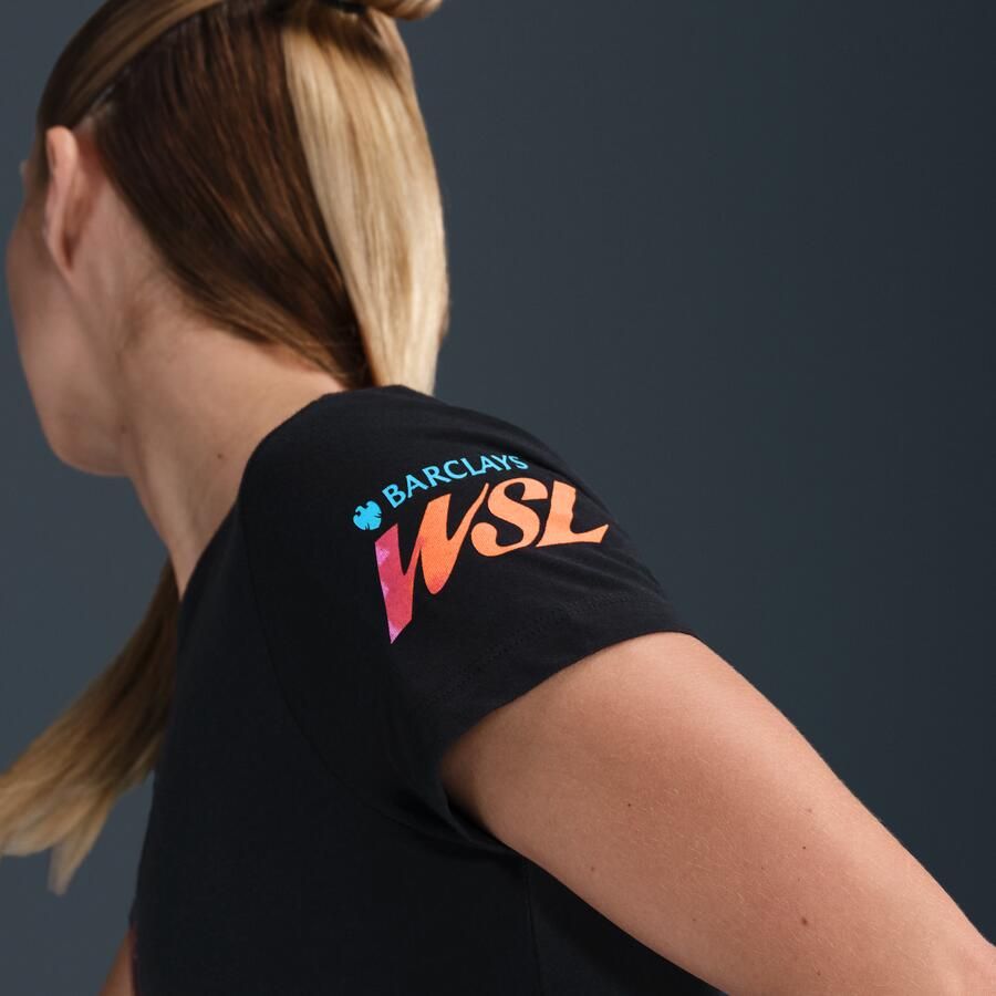 Nike WSL Football T-shirt voor dames Zwart