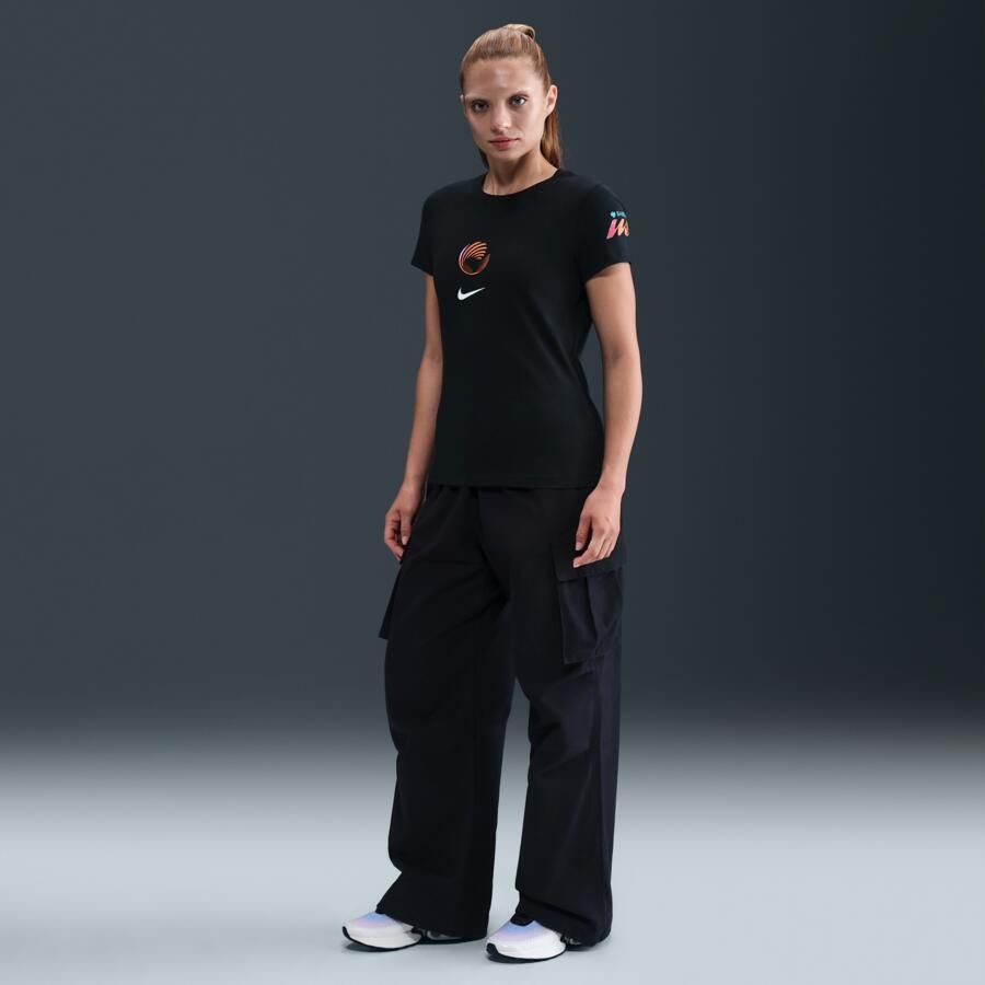 Nike WSL Football T-shirt voor dames Zwart - Foto 3