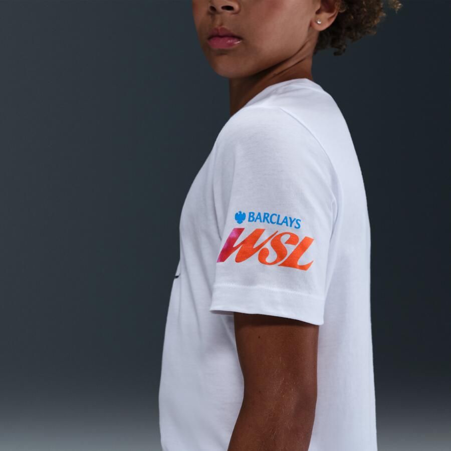 Nike WSL Football T-shirt voor oudere kids Wit