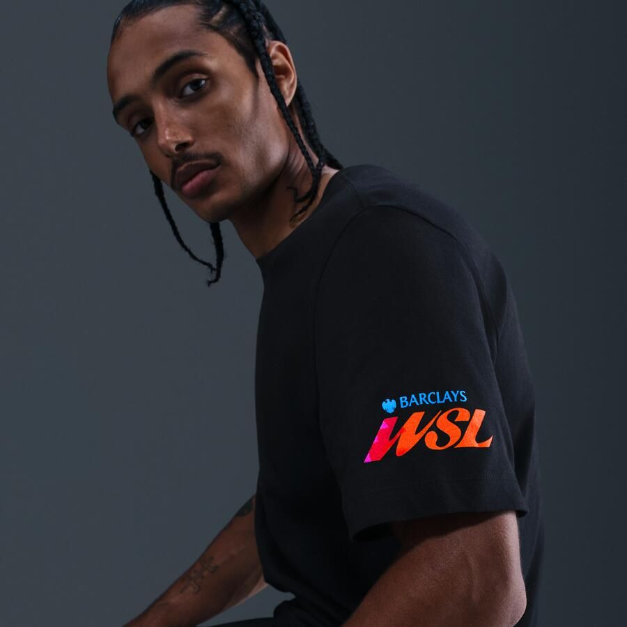 Nike WSL voetbalshirt voor heren Zwart