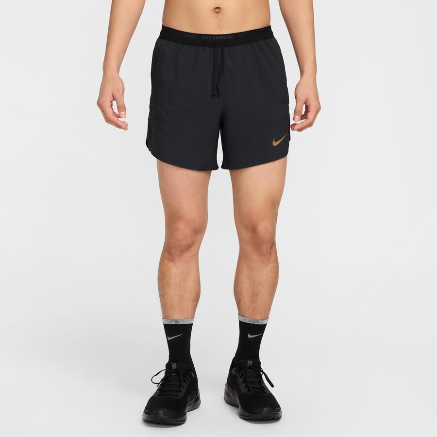 Nike x Jakob Dri-FIT hardloopshorts met binnenbroek voor heren (13 cm) Zwart - Foto 4
