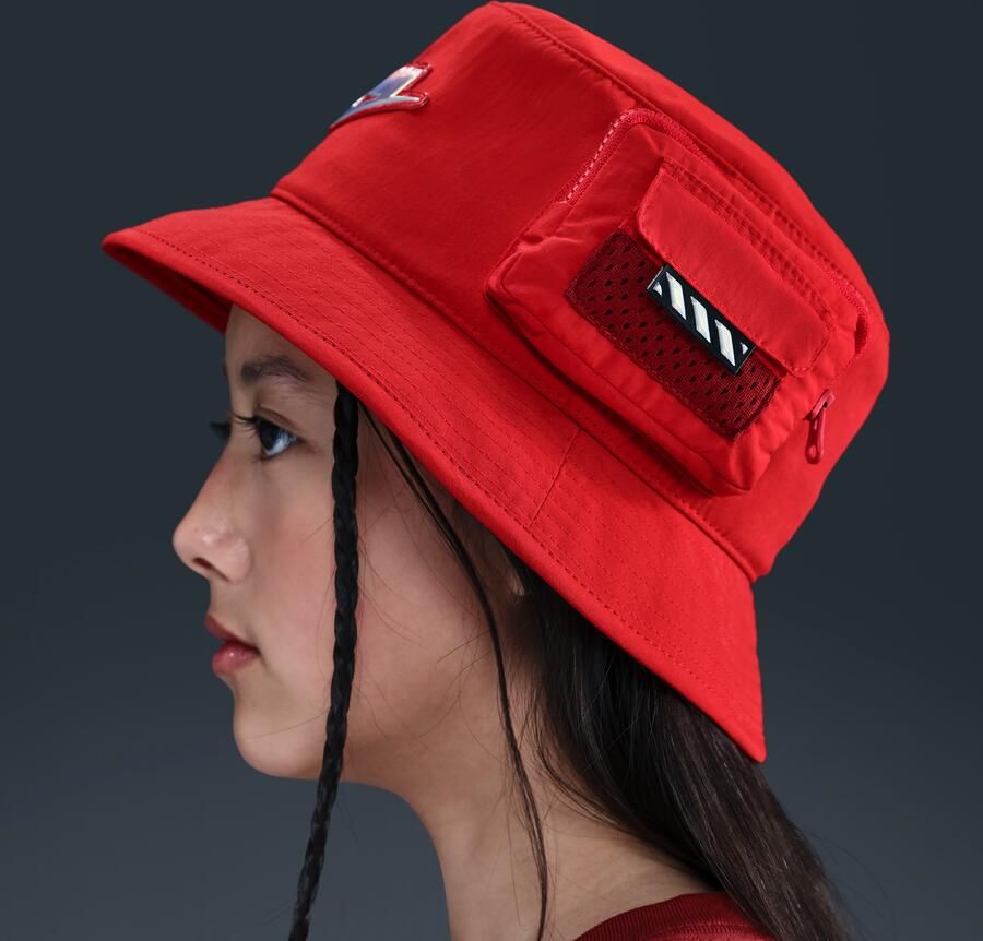 Nike x LEGO Collection Apex vissershoedje voor kids Rood - Foto 2