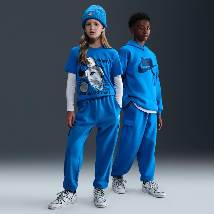 Nike x LEGO Collection cargobroek voor kids Blauw - Foto 4