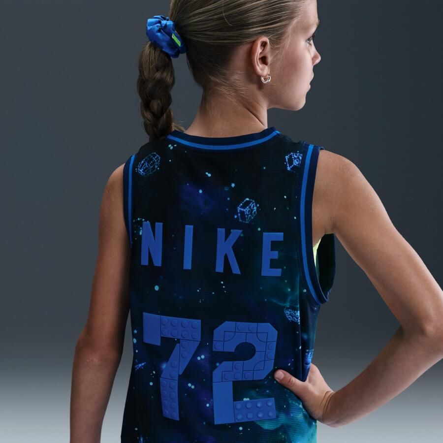 Nike x LEGO Collection Dri-FIT jersey voor kids Blauw - Foto 3