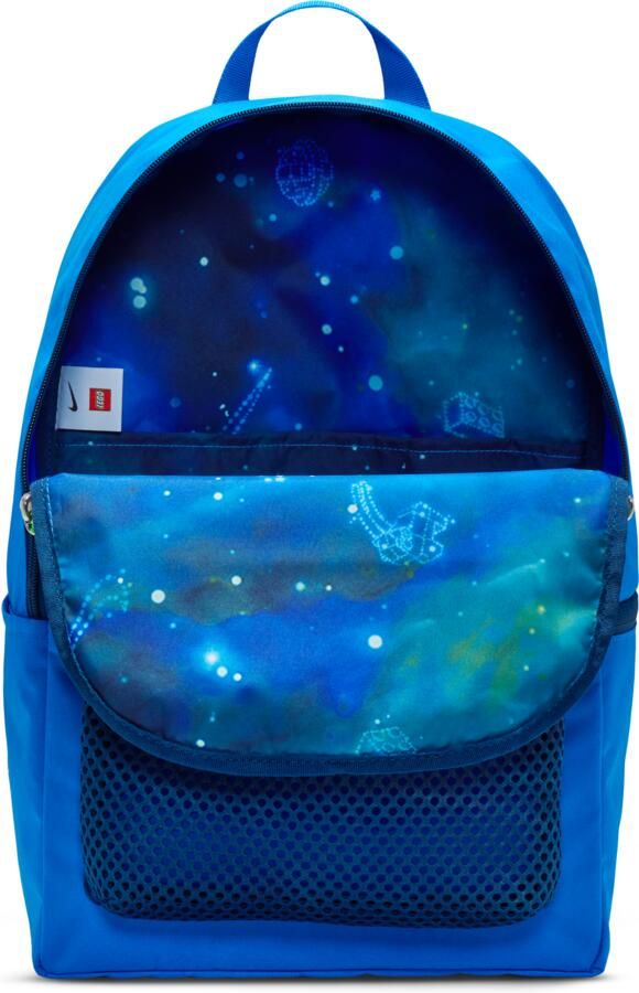 Nike x LEGO Collection Heritage rugzak (25 liter) Blauw