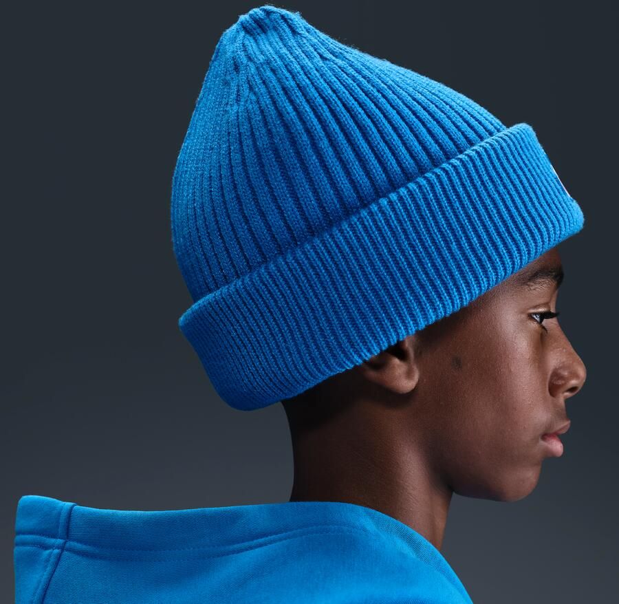 Nike x LEGO Collection Peak beanie voor kids Blauw - Foto 2
