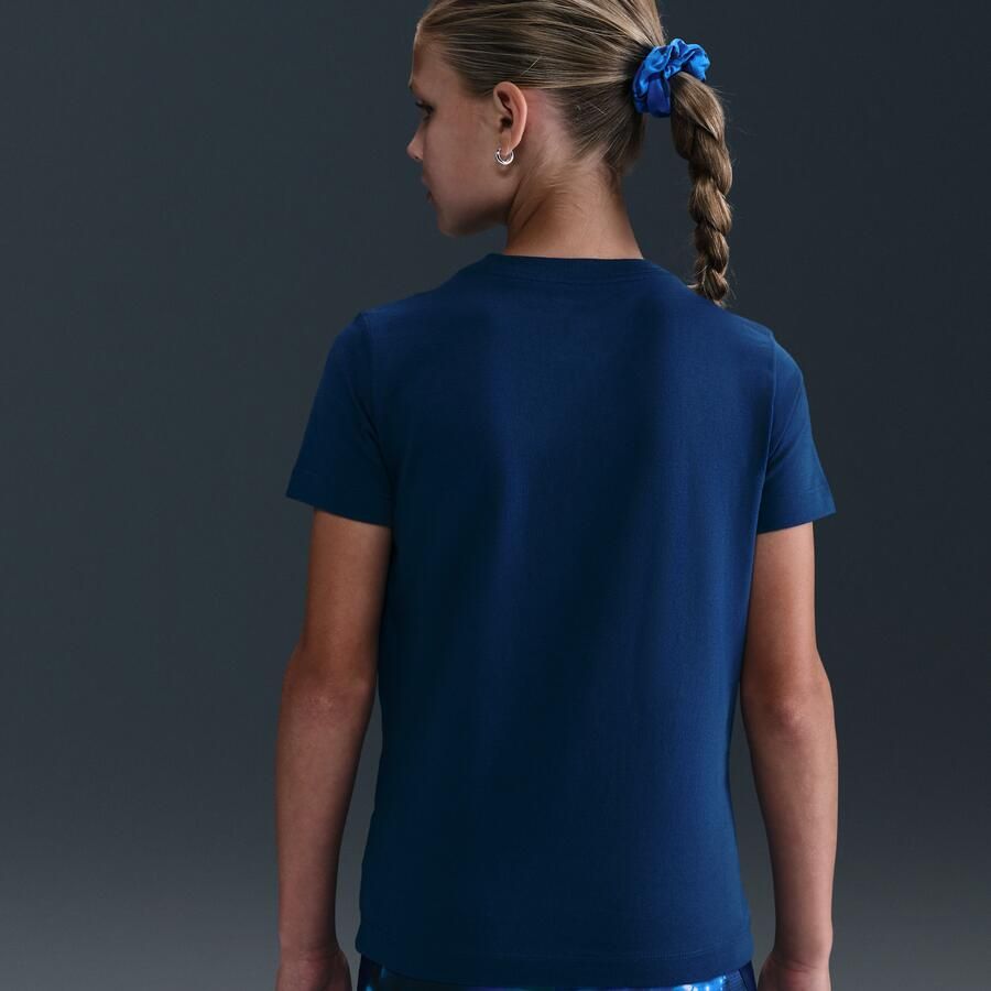 Nike x LEGO Collection T-shirt met logo voor kids Blauw - Foto 3