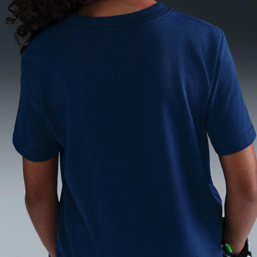 Nike x LEGO Collection T-shirt met logo voor kleuters Blauw - Foto 3