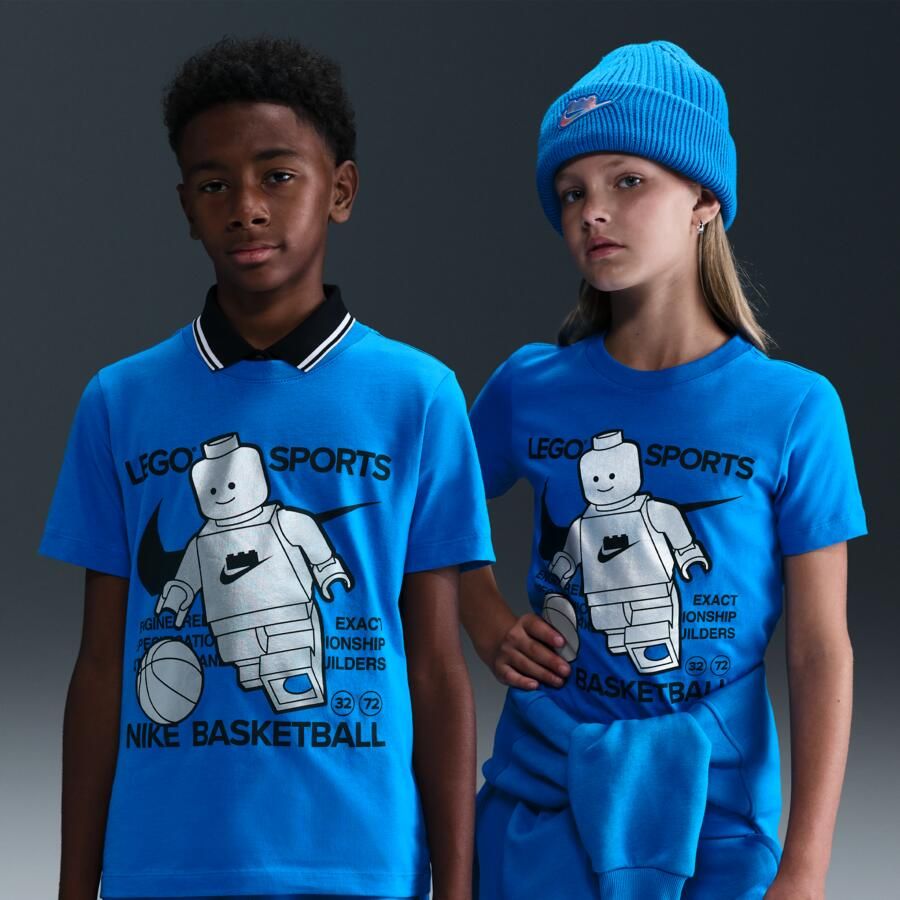 Nike x LEGO Collection T-shirt voor kids Blauw - Foto 4