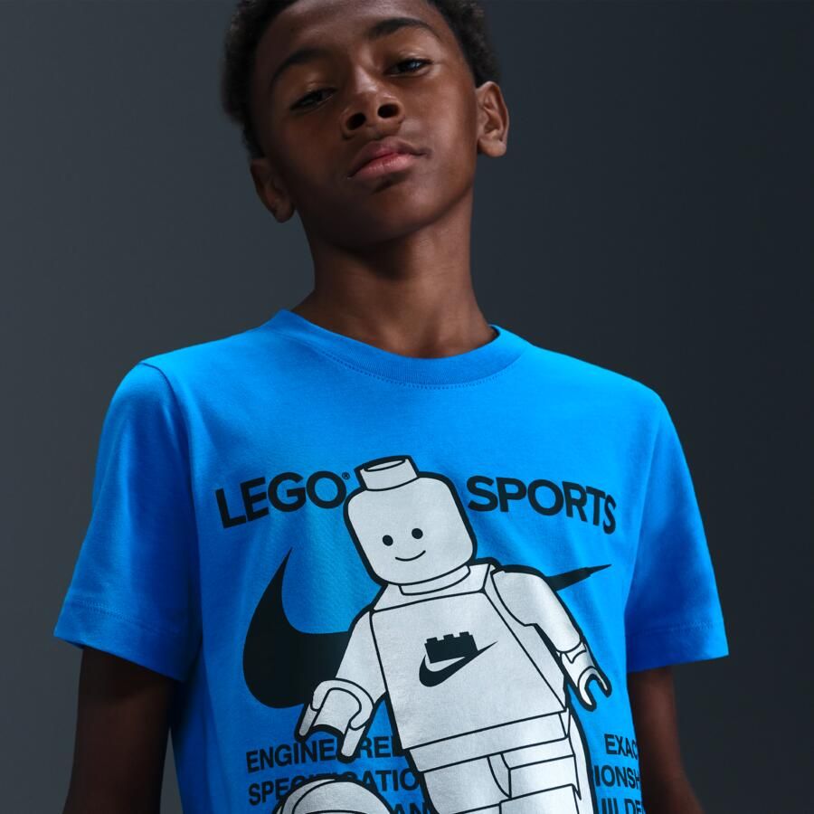 Nike x LEGO Collection T-shirt voor kids Blauw - Foto 2