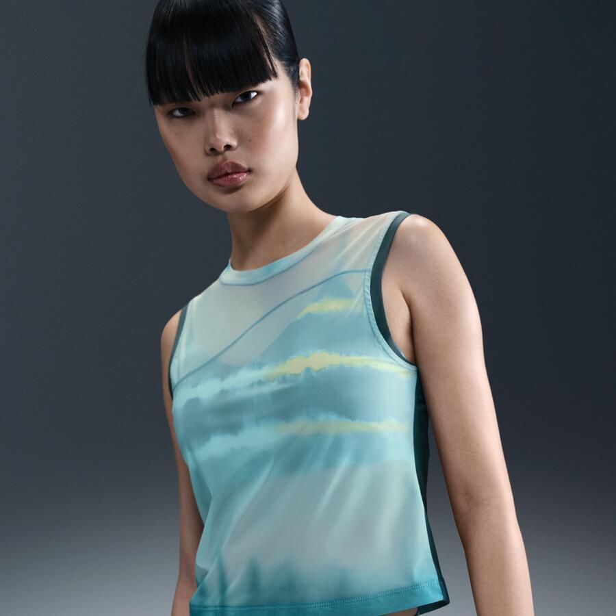 Nike x NorBlack NorWhite Dri-FIT tanktop met print voor dames Blauw - Foto 4