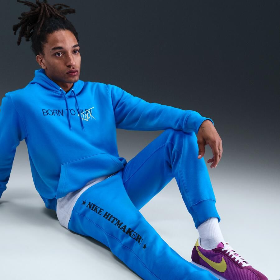 Nike x Stranger Things fleecebroek voor heren Blauw - Foto 3
