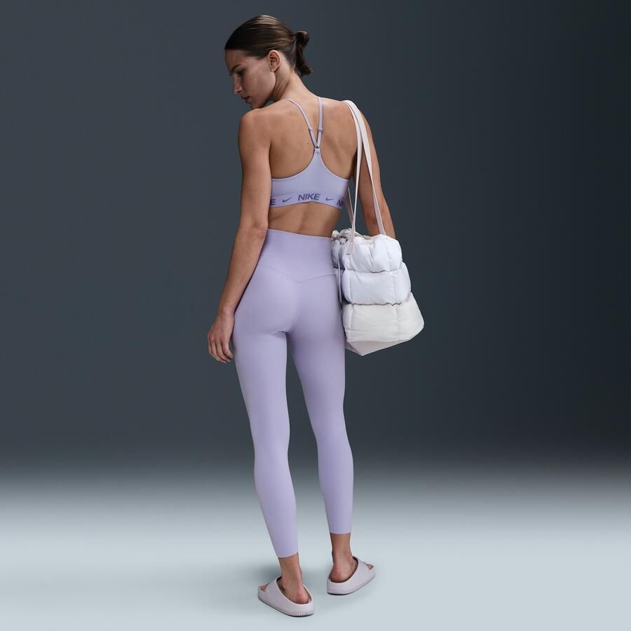 Nike Zenvy 7 8-legging met iets ondersteunende hoge taille voor dames Paars - Foto 3