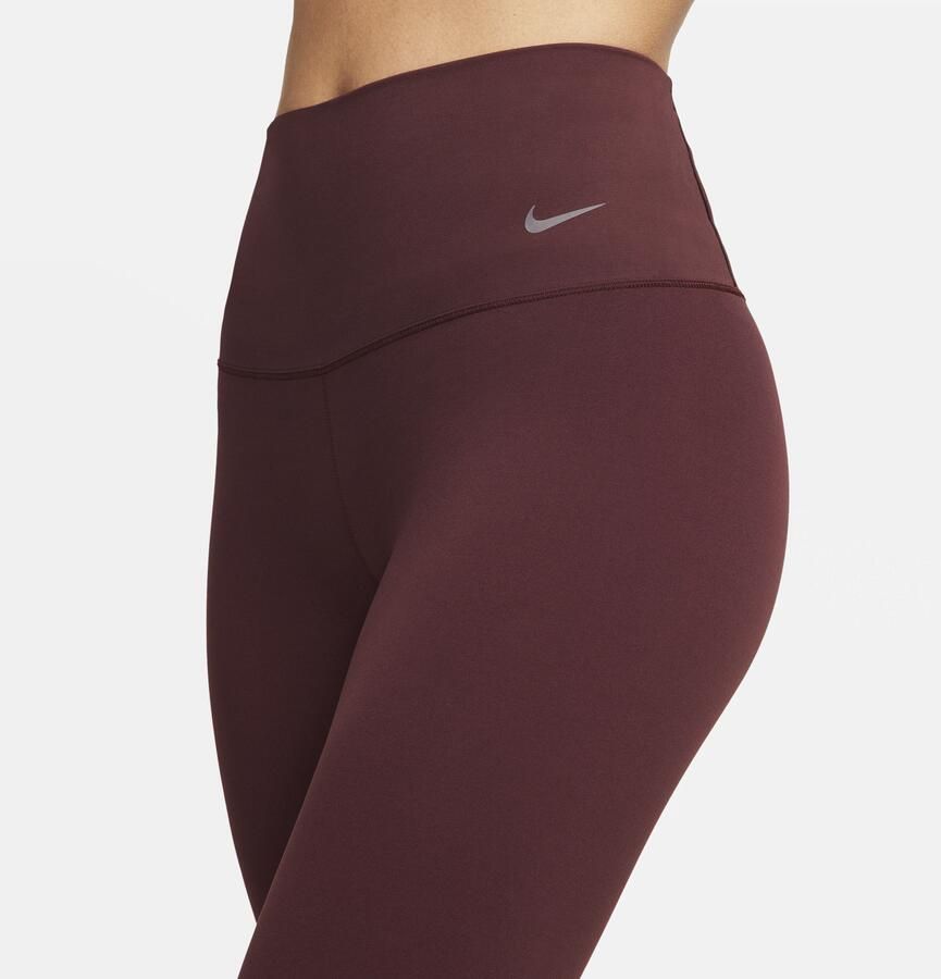 Nike Zenvy 7 8-legging met hoge taille voor dames Rood