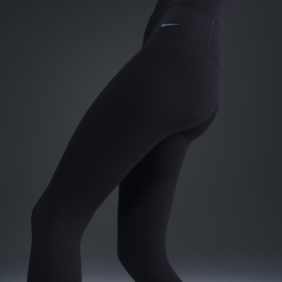 Nike Zenvy 7 8-legging met hoge taille voor dames Zwart