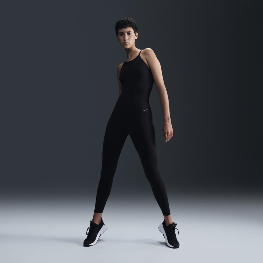 Nike Zenvy 7 8-legging met hoge taille voor dames Zwart - Foto 3