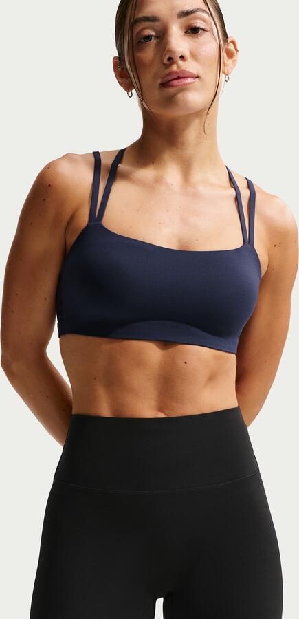 Nike Zenvy bikershorts met hoge taille voor dames (13 cm) Zwart - Foto 3